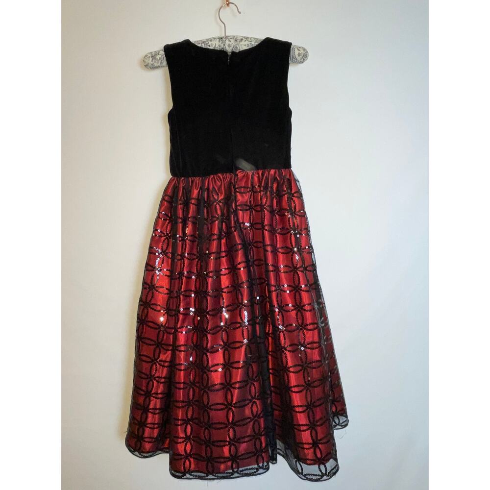 Gorgeous Princess Dress by Cinderella - Size 8 - Velvet Top, Sequin Skirt, Tulle